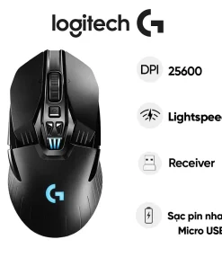 Chuột gaming không dây Logitech G903 Hero